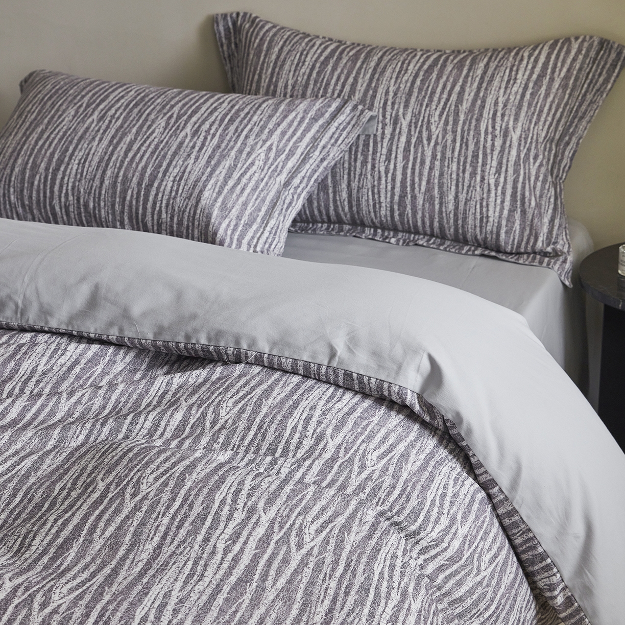 91家纺网 家纺一手货源 找家纺 XIWEN-希文家纺 2025秋冬新款全棉纯棉生态磨毛印花四件套 艺述