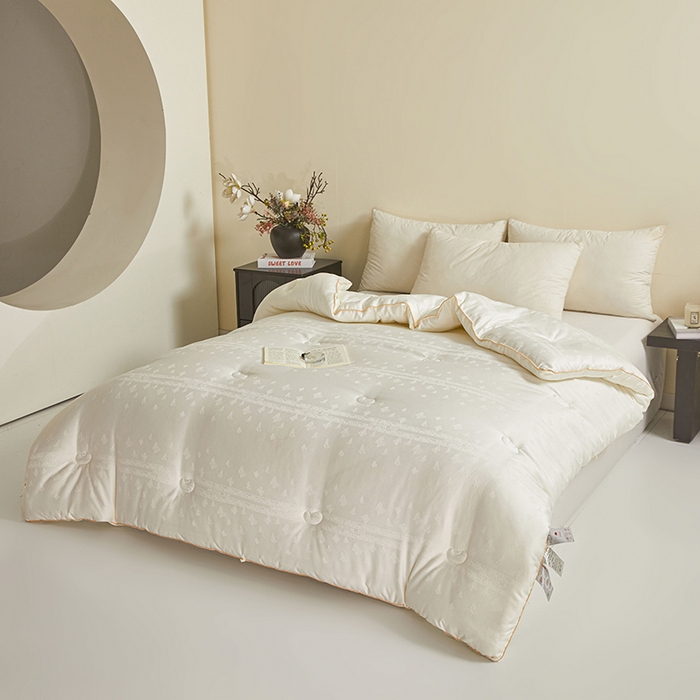 91家纺网 家纺一手货源 找家纺 （总）寐居家纺 2025新款莫代尔提花被子被芯