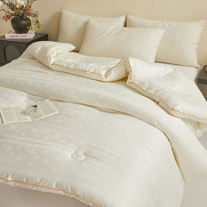 91家纺网 家纺一手货源 找家纺 （总）寐居家纺 2025新款莫代尔提花被子被芯