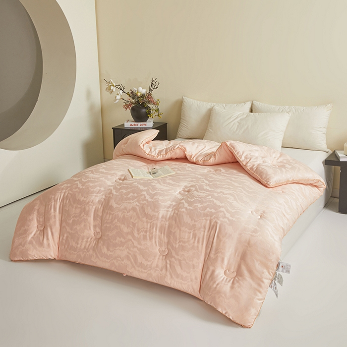 91家纺网 家纺一手货源 找家纺 寐居家纺 2025新款莫代尔提花被子被芯 云馥-玉