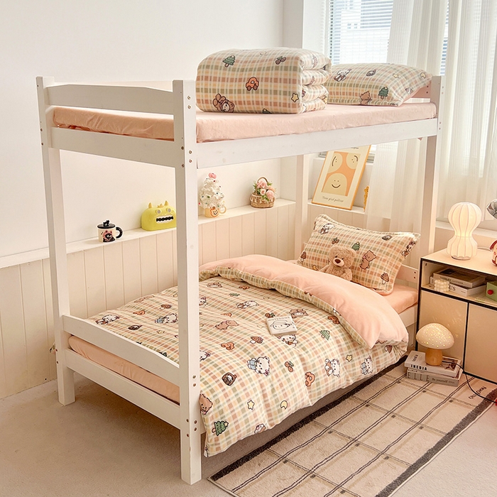 91家纺网 家纺一手货源 找家纺 （总）卡普二店 2024新款牛奶绒学生三件套系列