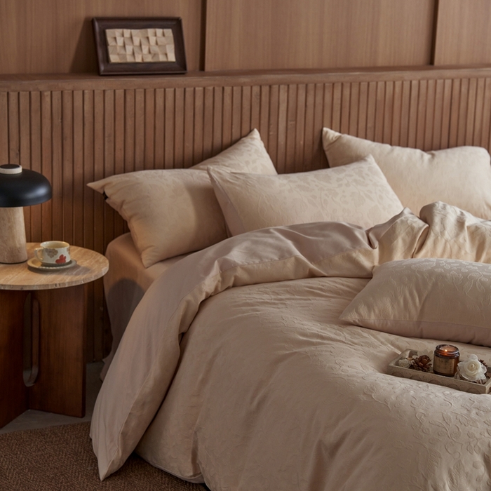 91家纺网 家纺一手货源 找家纺 禾时 2025新款60s轻奢提花磨毛四件套—南风 南风-皇家米