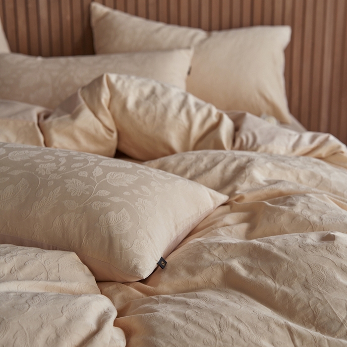 91家纺网 家纺一手货源 找家纺 禾时 2025新款60s轻奢提花磨毛四件套—南风 南风-皇家米