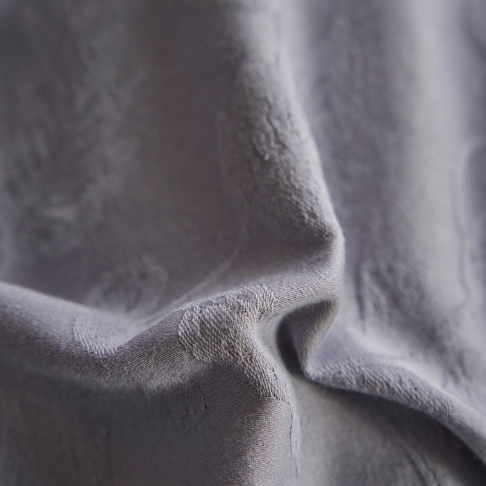 91家纺网 家纺一手货源 找家纺 禾时 2025新款60s轻奢提花磨毛四件套—南风 南风-天空蓝