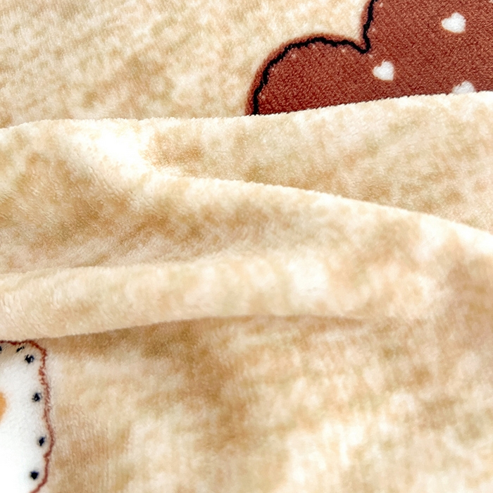 91家纺网 家纺一手货源 找家纺 卡普二店 2024新款牛奶绒学生三件套系列 萌萌熊