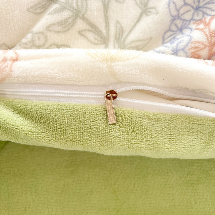 91家纺网 家纺一手货源 找家纺 卡普二店 2024新款牛奶绒学生三件套系列 幽兰花谷