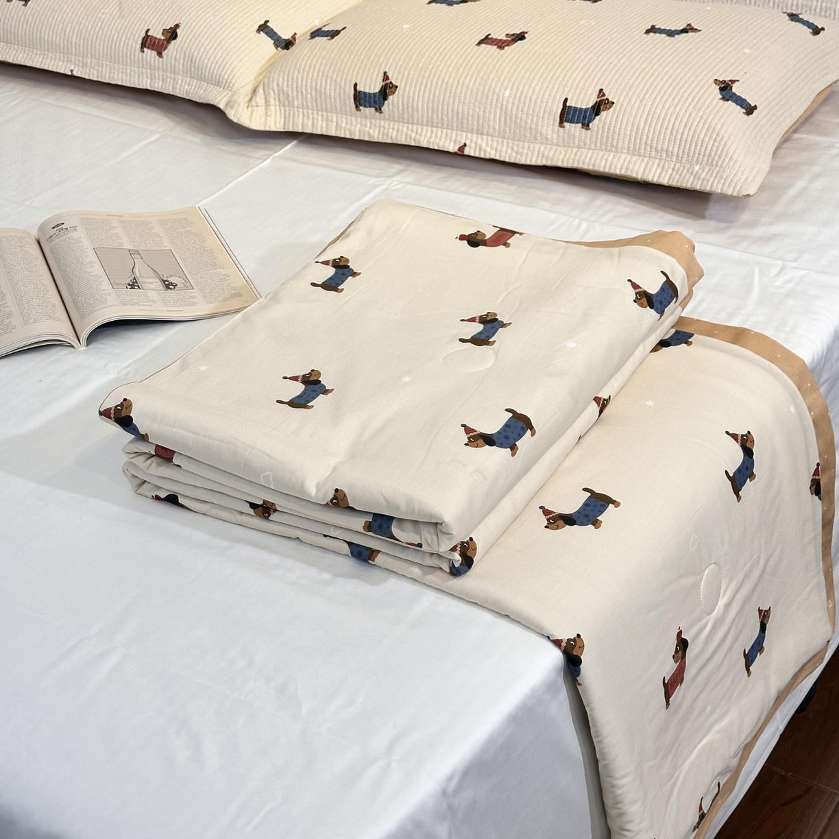 91家纺网 家纺一手货源 找家纺 （总）洽想家 【特价清仓产品】断角飞边款全棉脱脂棉夏被可机洗被子柔软