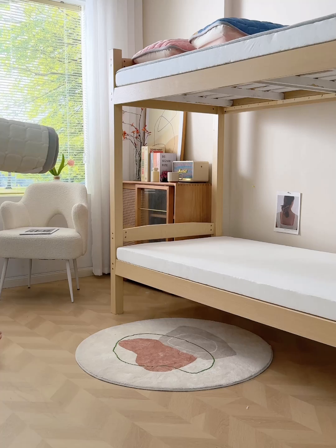 91家纺网 家纺一手货源 找家纺 奇丝雅 2025新款A类牛奶绒床褥床垫家用学生宿舍上下铺寝室软垫床护垫夹棉褥子-学生床套件 筑梦星空