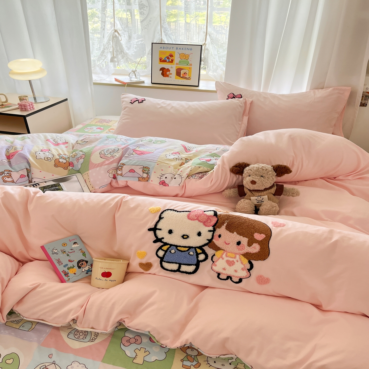 91家纺网 家纺一手货源 找家纺 （总）云木里 2025新款亲肤舒适高克重四件套-况味