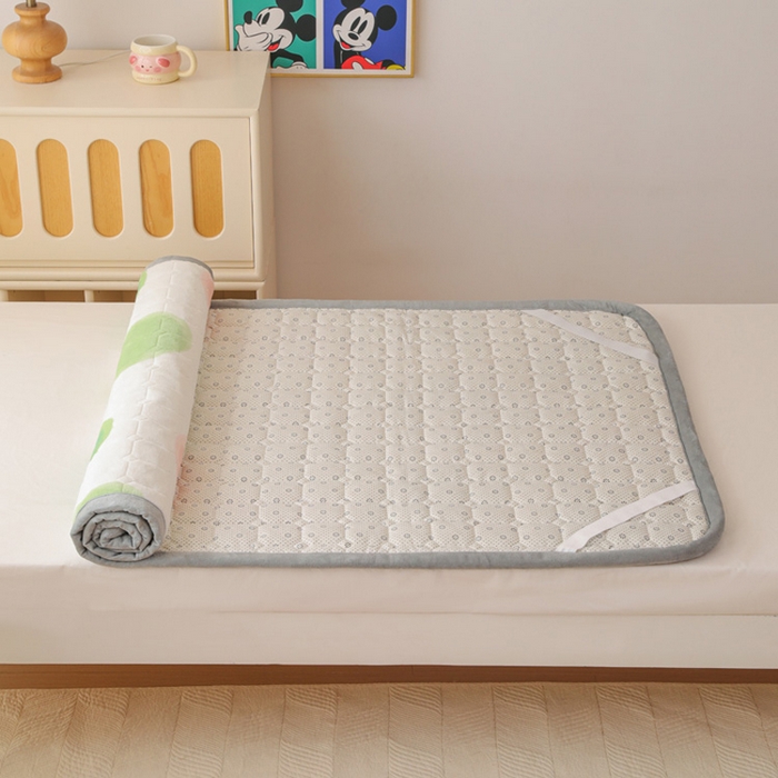 91家纺网 家纺一手货源 找家纺 宅部落 2025新款学生宿舍牛奶绒床垫保暖床褥子夹棉加厚印花床护垫 炫彩