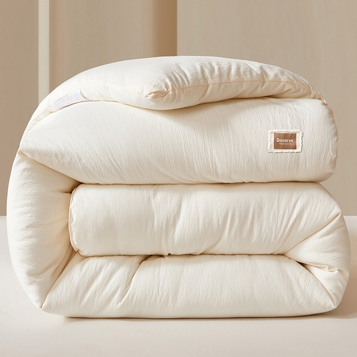 （总）寐居家纺 2025新款亲肤纸感棉被子被芯