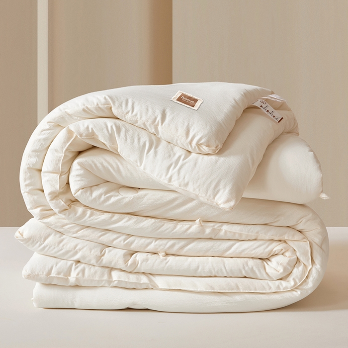 91家纺网 家纺一手货源 找家纺 （总）寐居家纺 2025新款亲肤纸感棉被子被芯