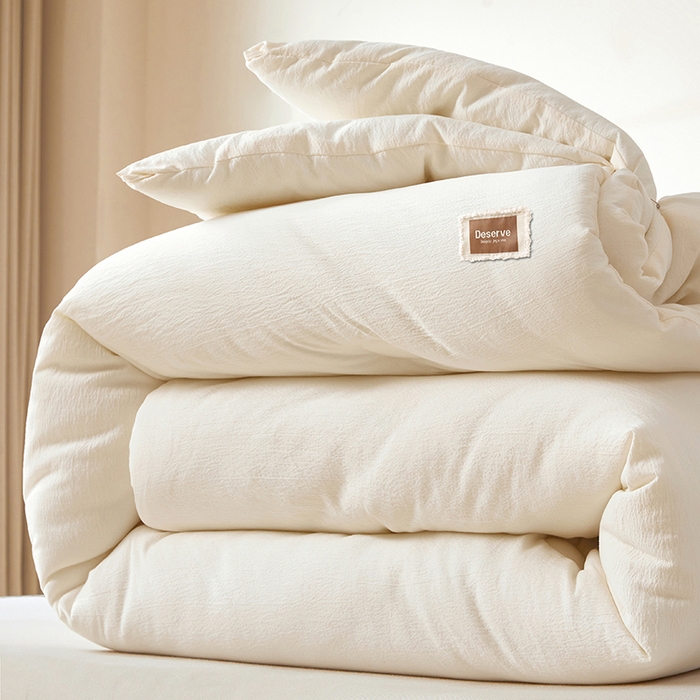 91家纺网 家纺一手货源 找家纺 （总）寐居家纺 2025新款亲肤纸感棉被子被芯