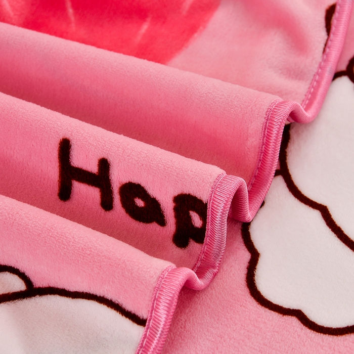 91家纺网 家纺一手货源 找家纺 居尚2025直播爆款高克重印花牛奶绒法莱绒学生三件套  萌宠乐园