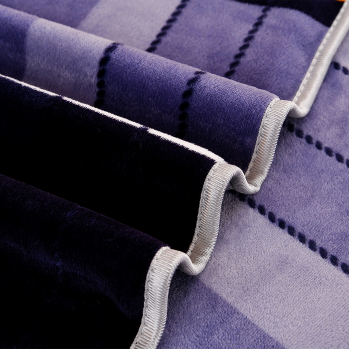 91家纺网 家纺一手货源 找家纺 居尚2025直播爆款高克重印花牛奶绒法莱绒学生三件套 极简主义