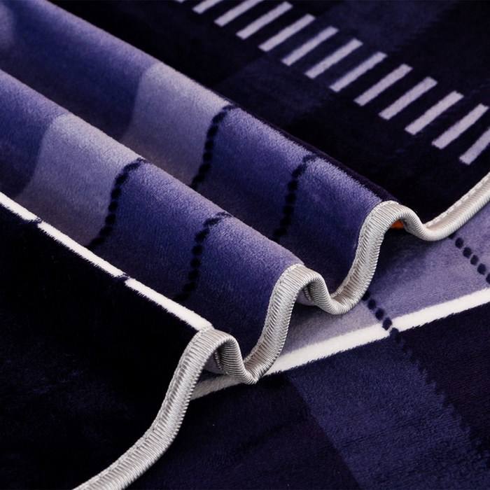 91家纺网 家纺一手货源 找家纺 居尚2025直播爆款高克重印花牛奶绒法莱绒学生三件套 极简主义