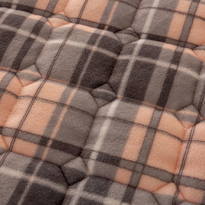 91家纺网 家纺一手货源 找家纺 宅部落 2025新款学生宿舍牛奶绒床垫保暖床褥子夹棉加厚印花床护垫 格韵