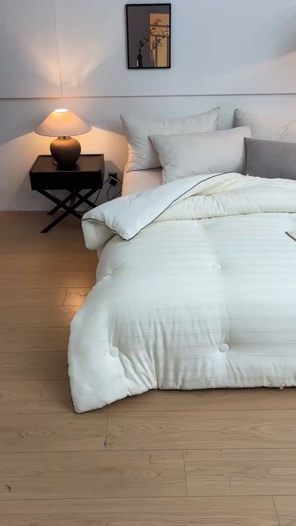 91家纺网 家纺一手货源 找家纺 （总）寐居家纺 2025新款亲肤华夫格被子被芯