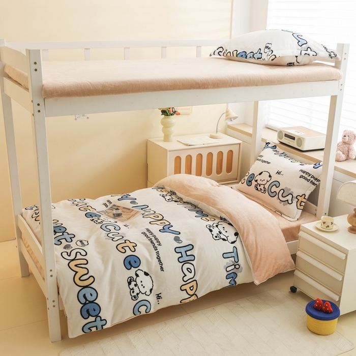 91家纺网 家纺一手货源 找家纺 （总）宅部落 2025新款学生床帘宿舍上下铺床帘式印花强遮光学生蚊帐-印花系