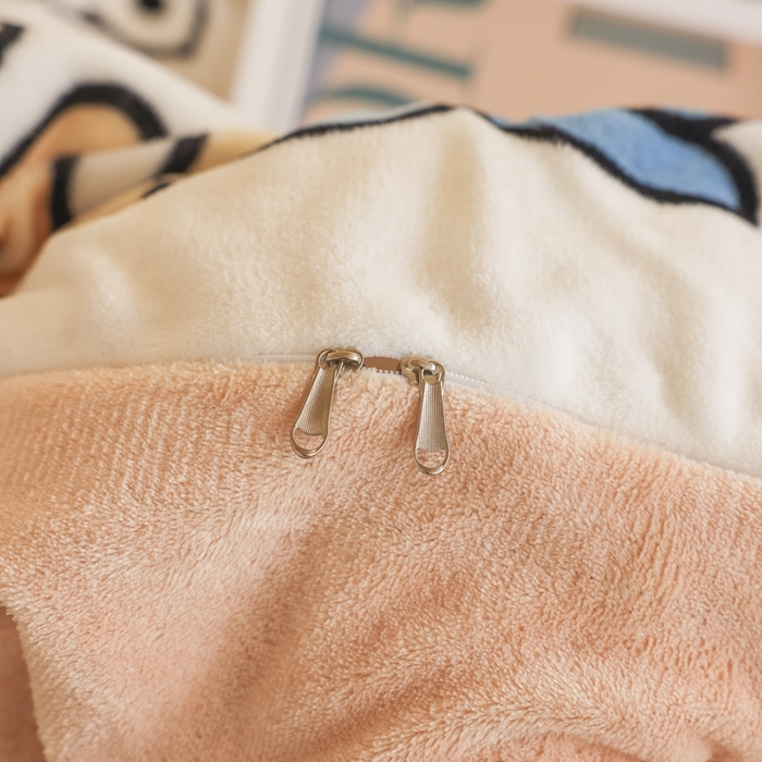 91家纺网 家纺一手货源 找家纺 （总）宅部落 2025新款学生宿舍牛奶绒三件套宿舍三件套上下铺三件套