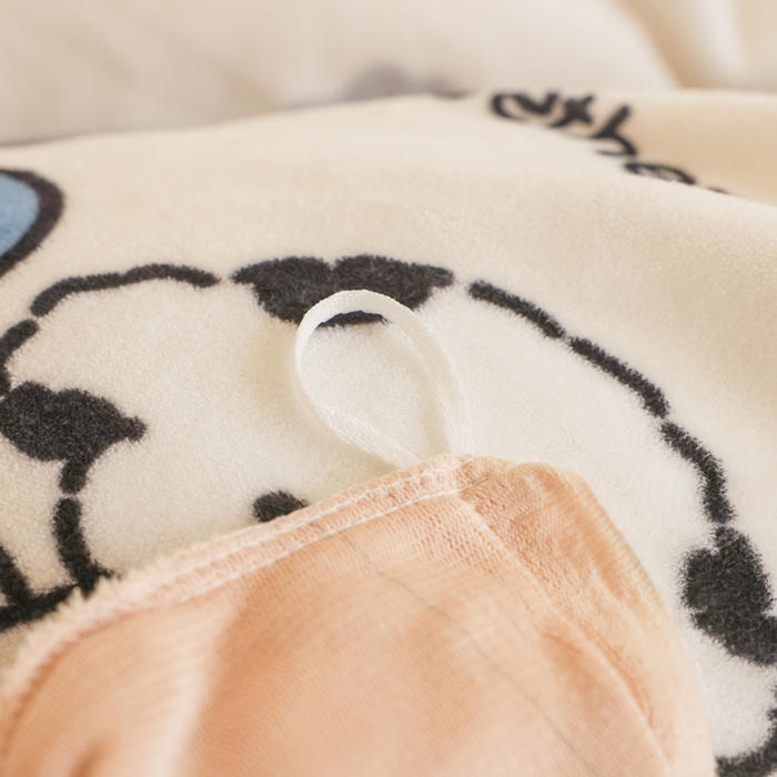 91家纺网 家纺一手货源 找家纺 （总）宅部落 2025新款学生宿舍牛奶绒三件套宿舍三件套上下铺三件套