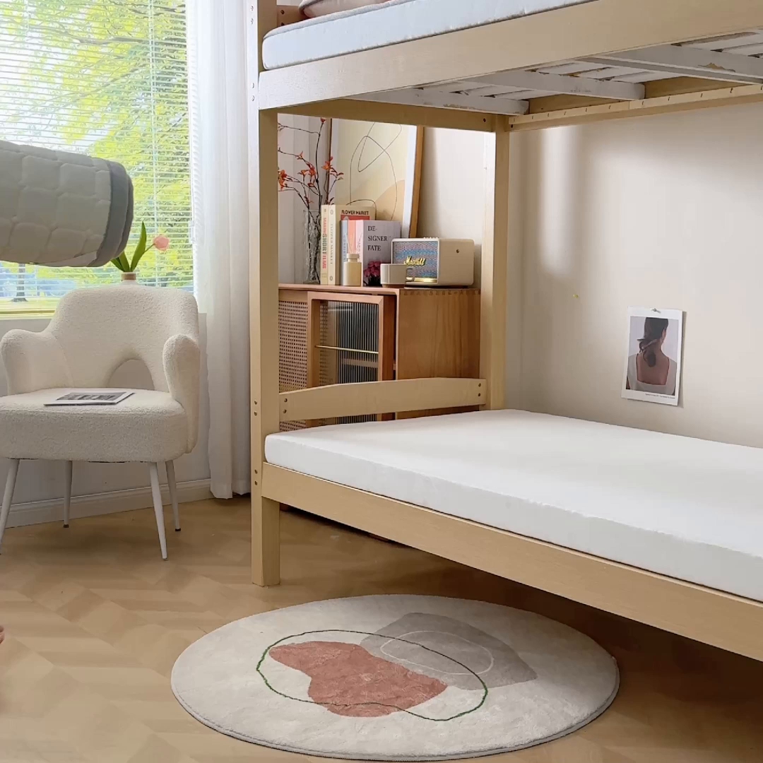 91家纺网 家纺一手货源 找家纺 奇丝雅 2025新款A类牛奶绒床褥床垫家用学生宿舍上下铺寝室软垫床护垫夹棉褥子-学生床单件 筑梦星空