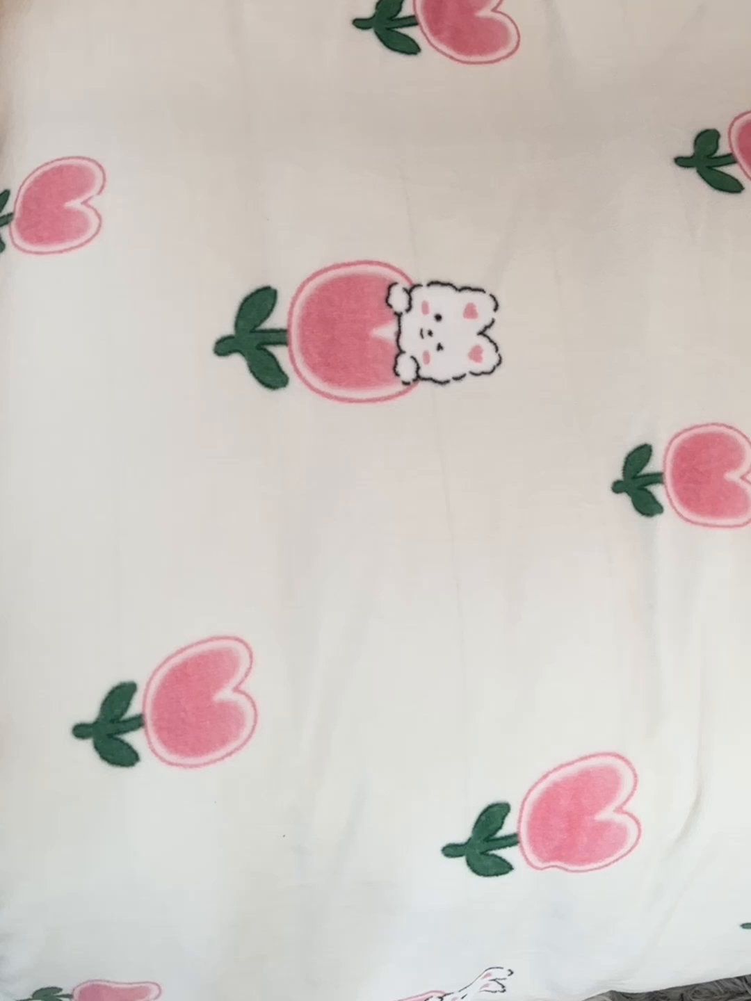 91家纺网 家纺一手货源 找家纺 宅部落 2025新款学生宿舍牛奶绒三件套宿舍三件套上下铺三件套 郁金香小兔