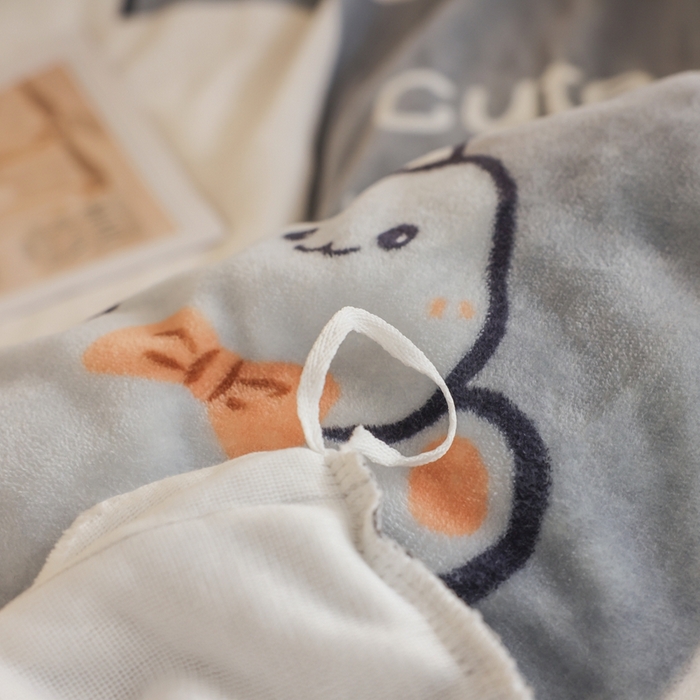 91家纺网 家纺一手货源 找家纺 宅部落 2025新款学生宿舍牛奶绒三件套宿舍三件套上下铺三件套 小恐龙