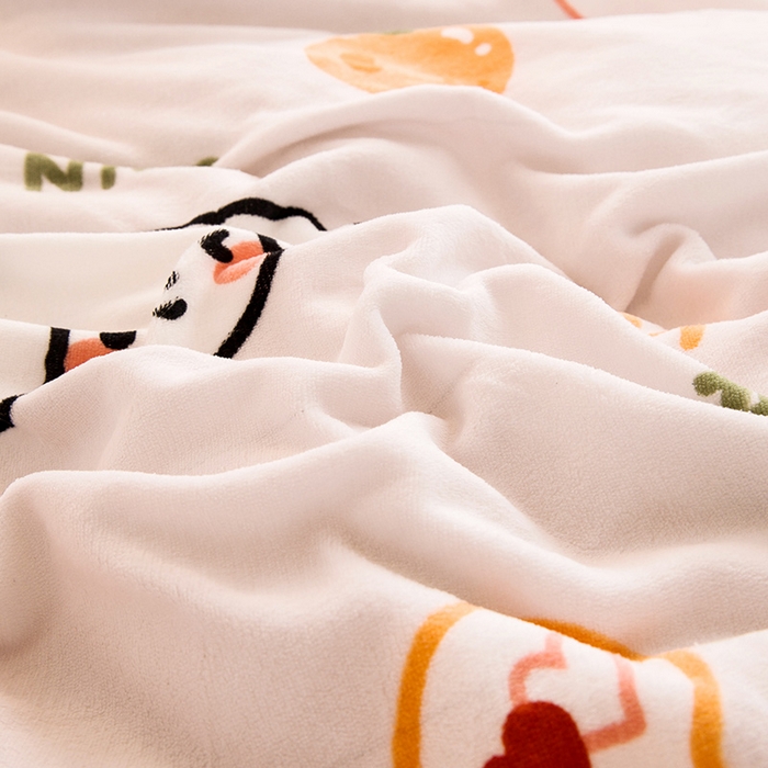 91家纺网 家纺一手货源 找家纺 宅部落 2025新款学生宿舍牛奶绒三件套宿舍三件套上下铺三件套 好运连连