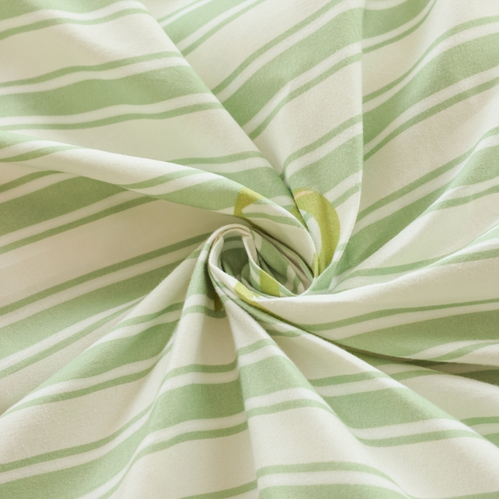 91家纺网 家纺一手货源 找家纺 优纤家纺 2025新款120克磨毛斜纹卡通花卉印花植物羊绒四件套 淑女屋-绿