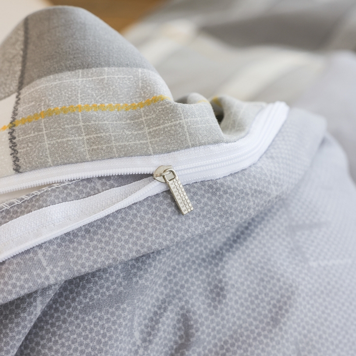 91家纺网 家纺一手货源 找家纺 优纤家纺 2025新款120克磨毛斜纹卡通花卉印花植物羊绒四件套 现代印象