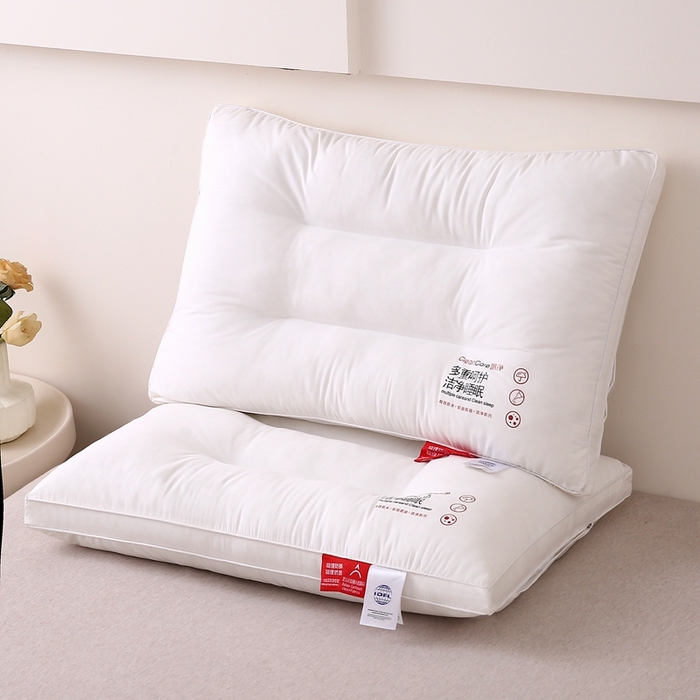 91家纺网 家纺一手货源 找家纺 （总）珍贝家纺 2025新款全棉纯棉枕头枕芯纯棉面料三防污渍酒店软枕护颈枕