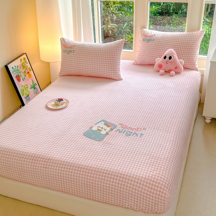 91家纺网 家纺一手货源 找家纺 （总）2025新款PE高克重冰豆豆席冰豆豆床裙凉感凉席