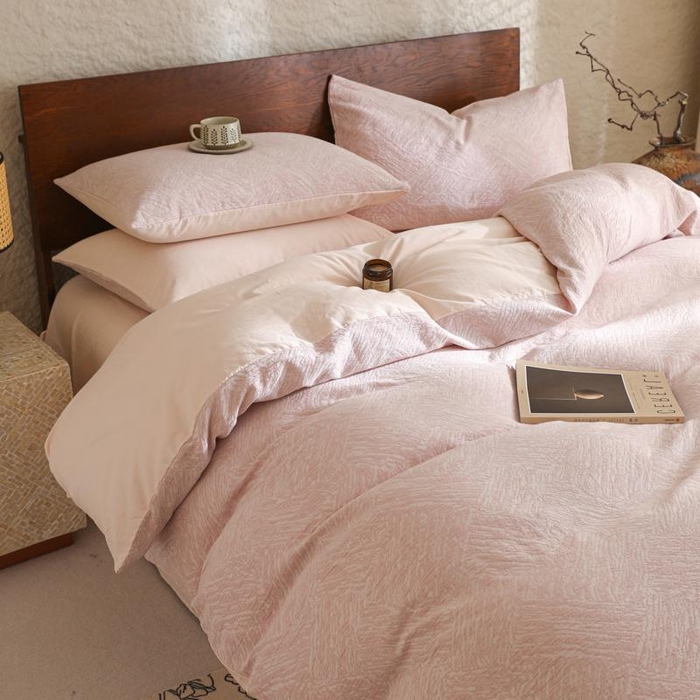 （总）眠博士 2025新款60s长绒棉纯棉提花磨毛四件套