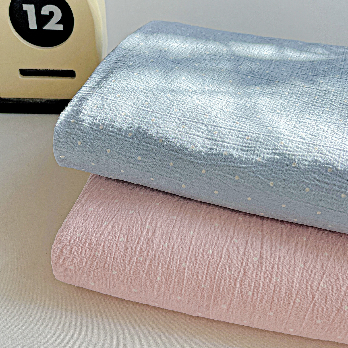 91家纺网 家纺一手货源 找家纺 （总）格真 2025新款A类云感木棉皱皱双层纱床单单床单床单单品床单三件套