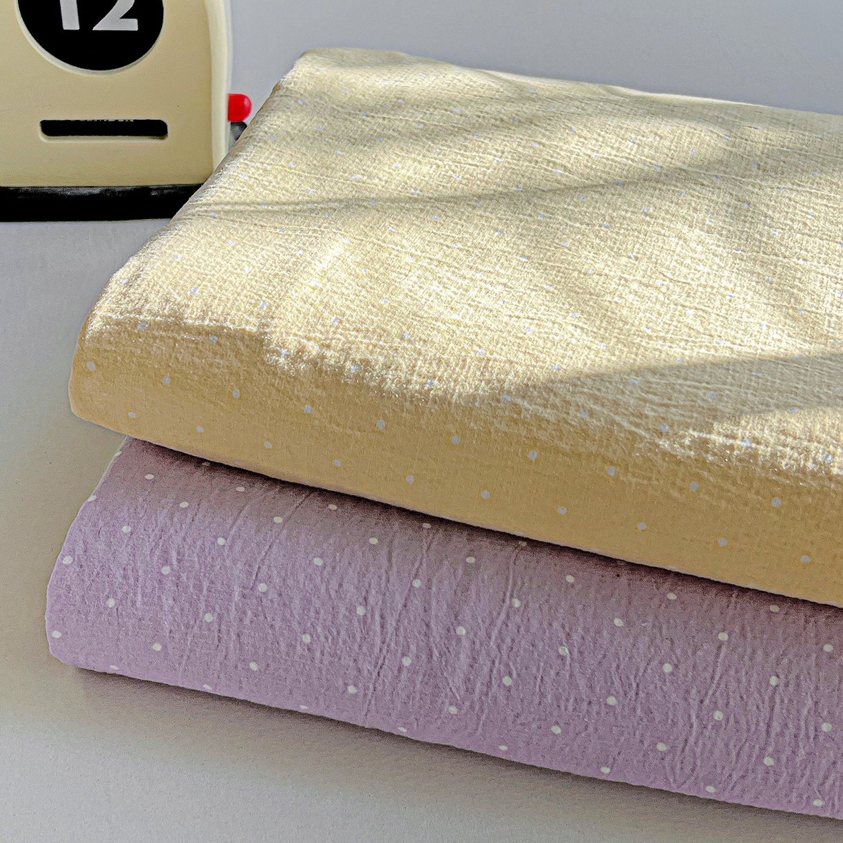 91家纺网 家纺一手货源 找家纺 （总）格真 2025新款A类云感木棉皱皱双层纱床单单床单床单单品床单三件套