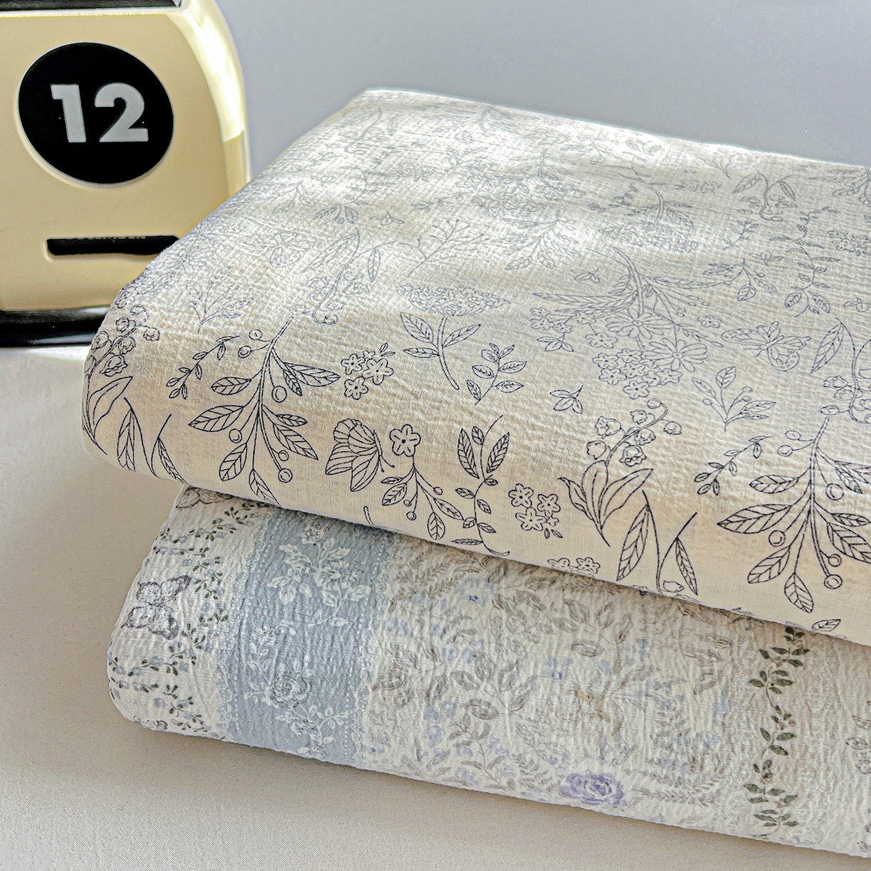 91家纺网 家纺一手货源 找家纺 （总）格真 2025新款A类云感木棉皱皱双层纱床单单床单床单单品床单三件套