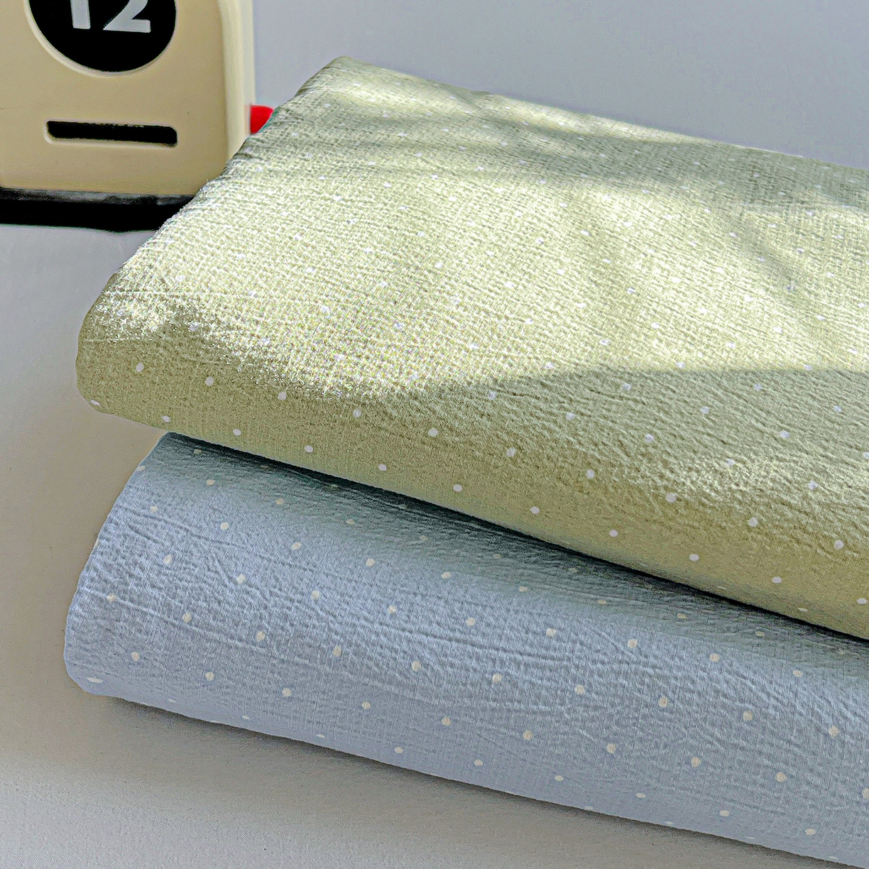 91家纺网 家纺一手货源 找家纺 （总）格真 2025新款A类云感木棉皱皱双层纱床单单床单床单单品床单三件套