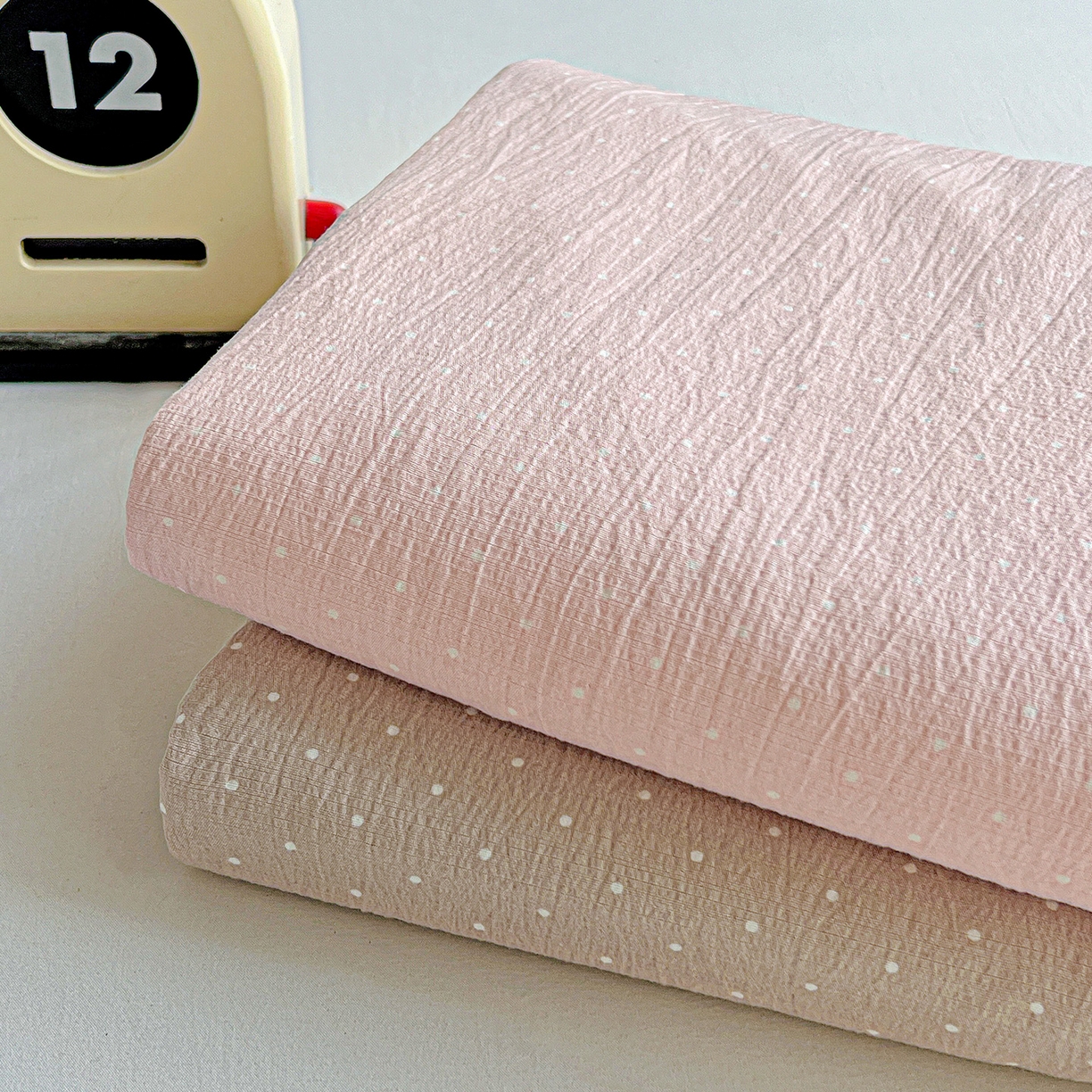 91家纺网 家纺一手货源 找家纺 格真 2025新款A类云感木棉皱皱双层纱床单单床单床单单品床单三件套 组合图仅供展示不可下单