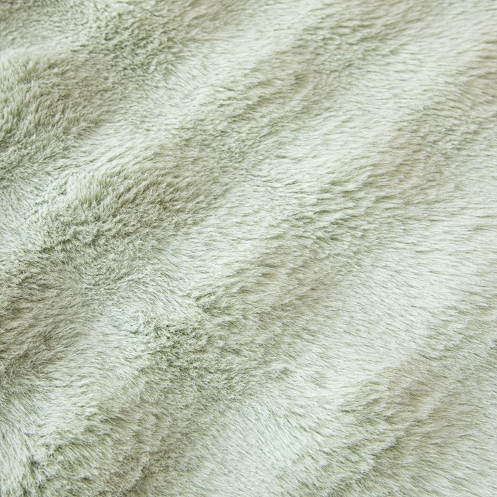 91家纺网 家纺一手货源 找家纺 沐沐家纺 2026新款兔毛绒床头靠背 薄荷绿