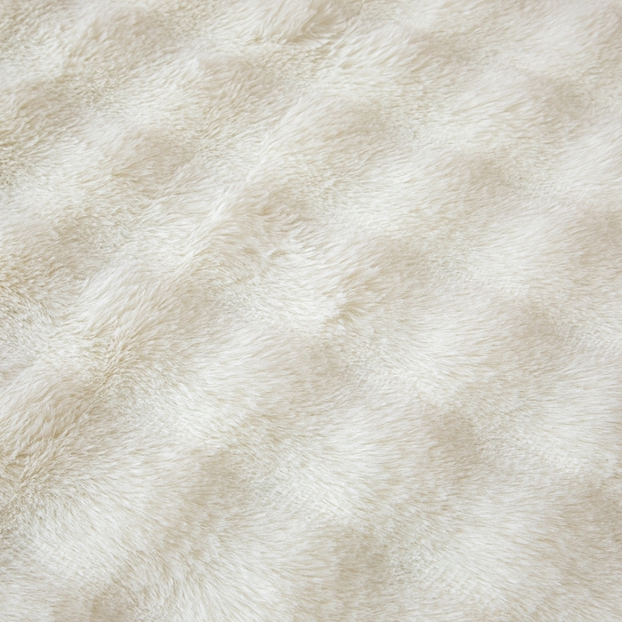 91家纺网 家纺一手货源 找家纺 沐沐家纺 2026新款兔毛绒床头靠背 奶白色