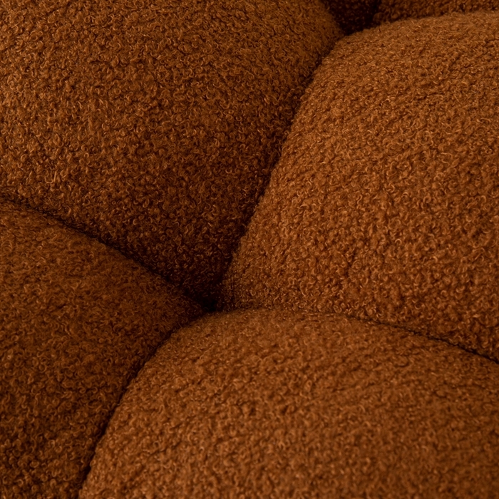 91家纺网 家纺一手货源 找家纺 沐沐家纺 2026新款泰迪绒小雪球床头靠背 小雪球-咖啡