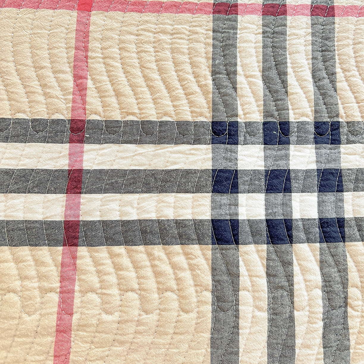 91家纺网 家纺一手货源 找家纺 乐野家居 2025新款开学季 A类全棉水洗棉+宝宝绒学生床盖三件套（多功能被套） 小苏格兰