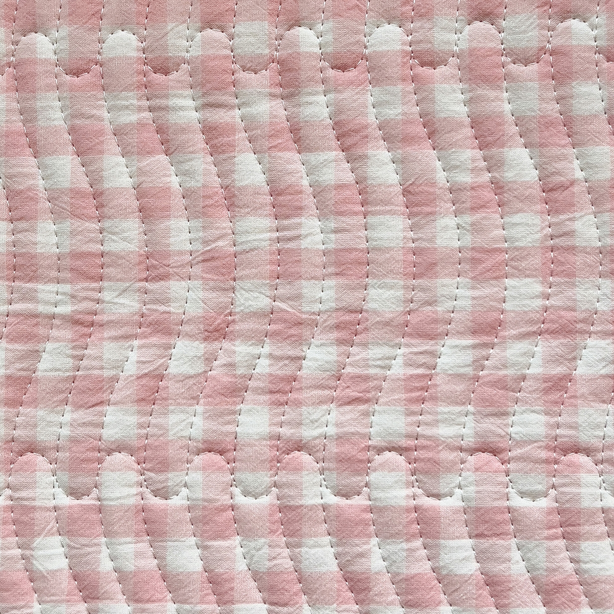 91家纺网 家纺一手货源 找家纺 乐野家居 2025新款开学季 A类全棉水洗棉+宝宝绒学生床盖三件套（多功能被套） 粉小格