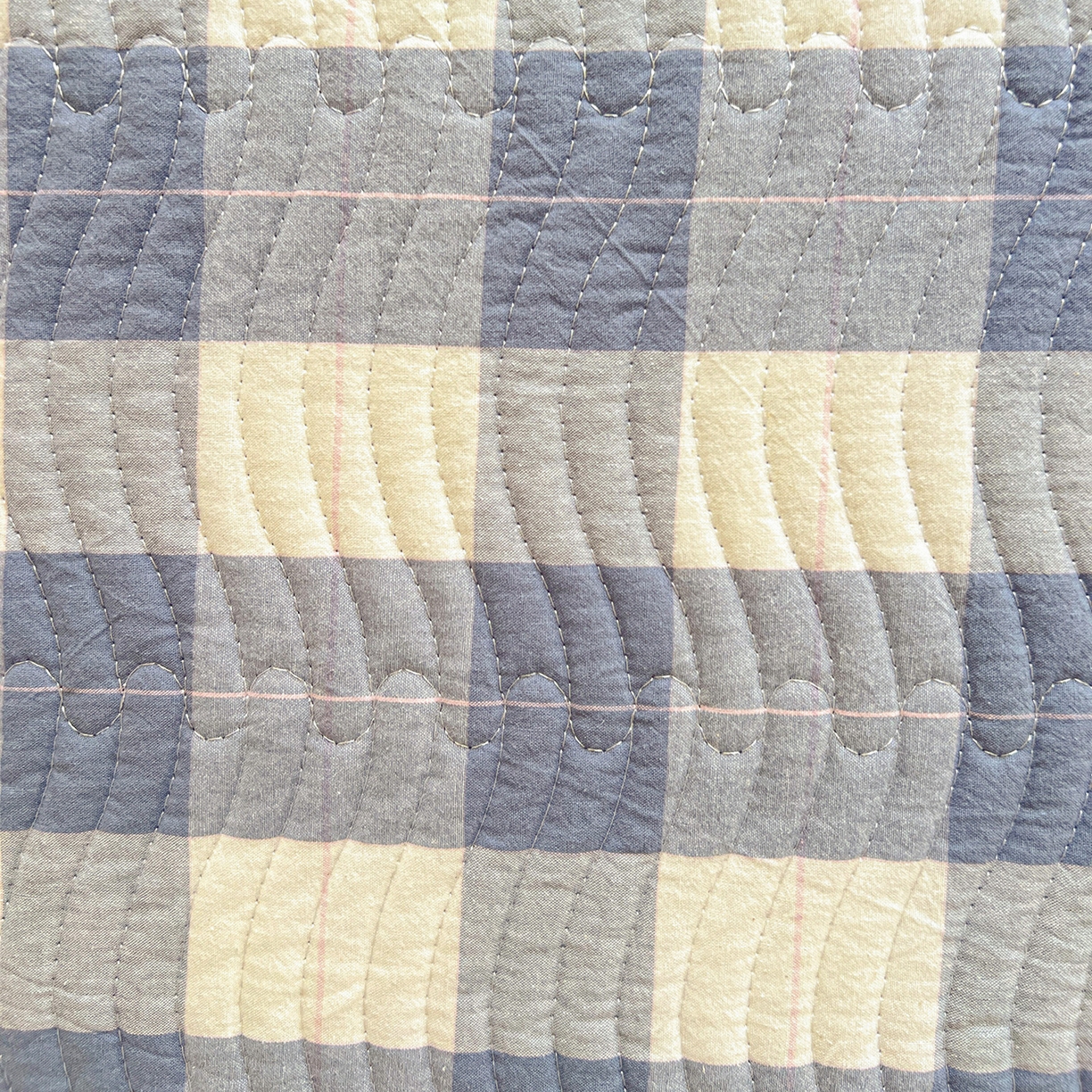 91家纺网 家纺一手货源 找家纺 乐野家居 2025新款开学季 A类全棉水洗棉+宝宝绒学生床盖三件套（多功能被套） 左岸蓝