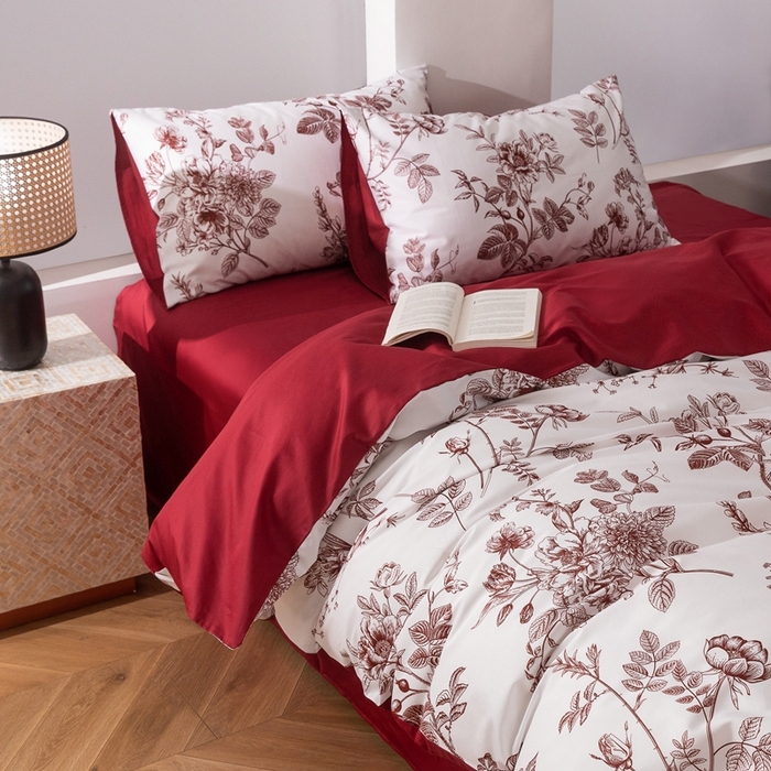 91家纺网 家纺一手货源 找家纺 （总）ONE TWO ONE 121 2025新款高支高密数码印花四件套-花喜光芥(【提供买家秀】为了各位老板们都有利润空间，平台控价券后不得低于318/338元，感谢您的配合与支持)