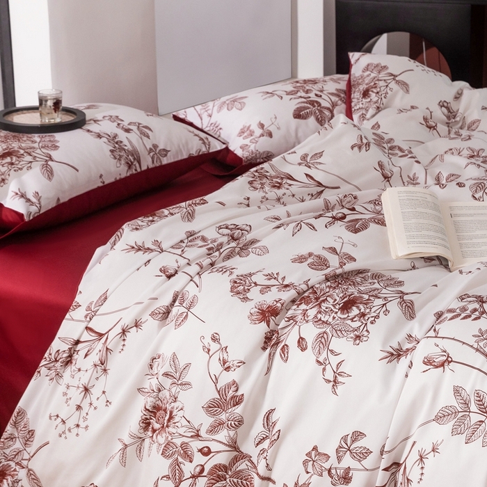 91家纺网 家纺一手货源 找家纺 （总）ONE TWO ONE 121 2025新款高支高密数码印花四件套-花喜光芥(【提供买家秀】为了各位老板们都有利润空间，平台控价券后不得低于318/338元，感谢您的配合与支持)