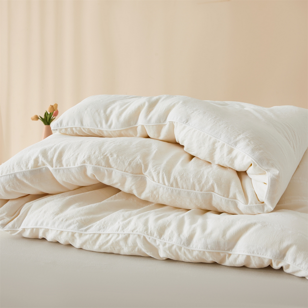 91家纺网 家纺一手货源 找家纺 （总）帕芬鸟家纺 2025新款腈纶保温被发热被被子被芯冬被