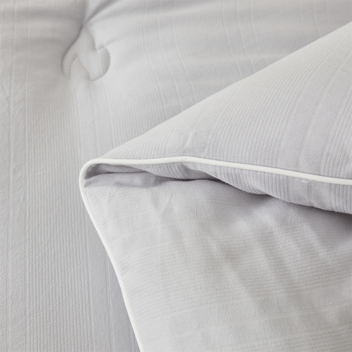 91家纺网 家纺一手货源 找家纺 帕芬鸟家纺 2025新款腈纶保温被发热被被子被芯冬被 发热被-时尚灰