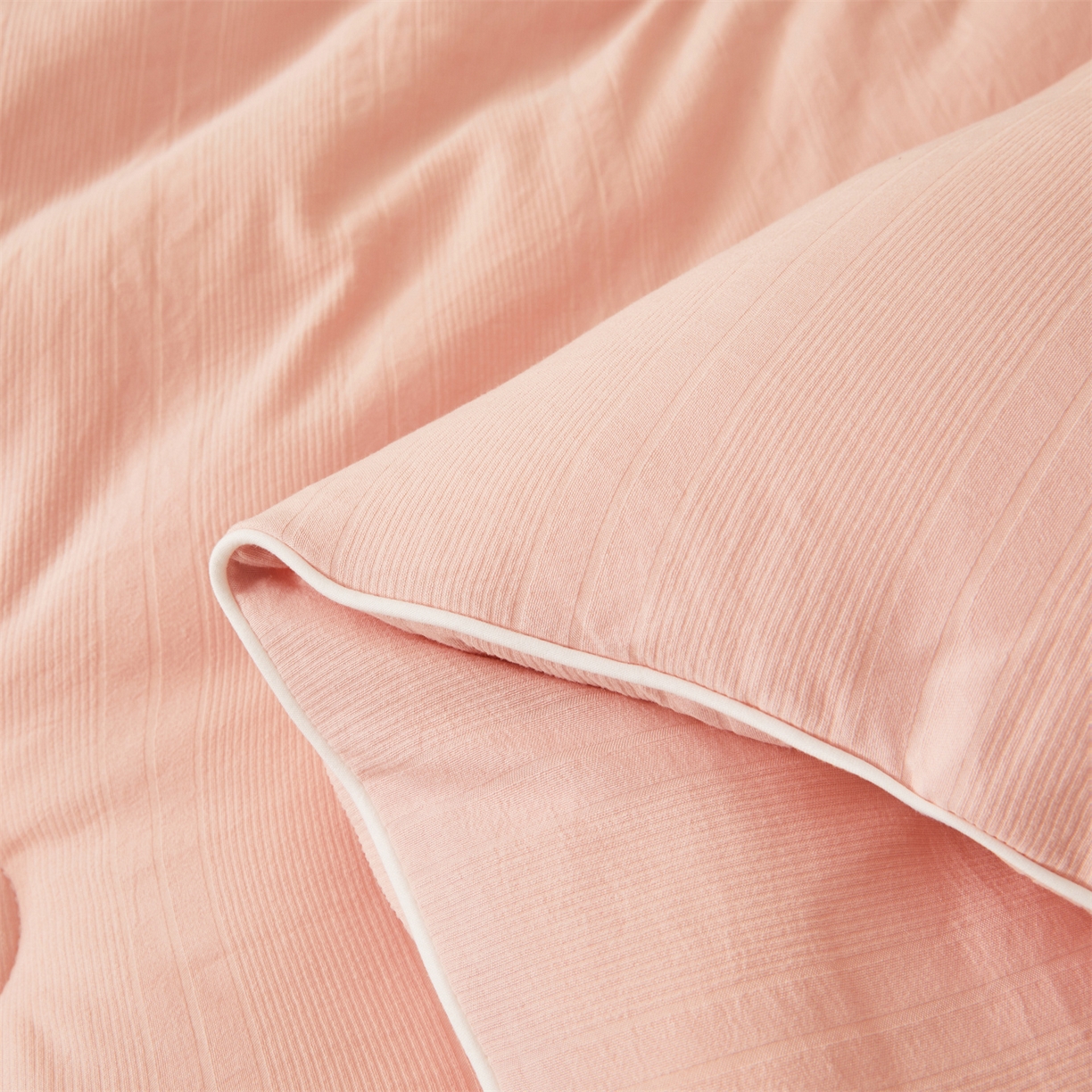 91家纺网 家纺一手货源 找家纺 帕芬鸟家纺 2025新款腈纶保温被发热被被子被芯冬被 发热被-香妃粉